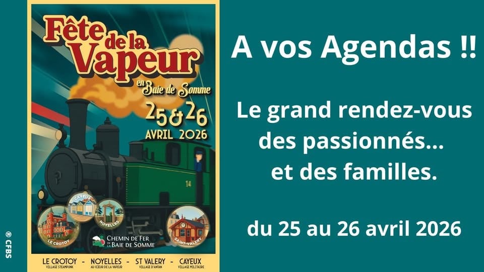 FETE DE LA VAPEUR 2026